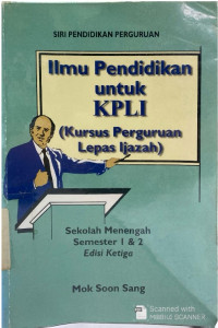 Image of ILMU PENDIDIKAN UNTUK KPLI (EDISI KETIGA)