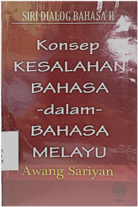 Image of KONSEP KESALAHAN BAHASA -DALAM-BAHASA MELAYU