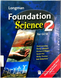 Image of LONGMAN FOUNDATION SCIENCE 2 FOR GCSE