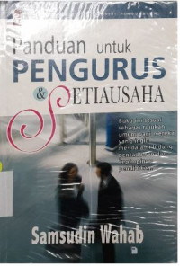 Image of PANDUAN UNTUK PENGURUS & SETIAUSAHA