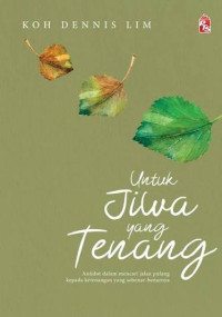 Image of Untuk Jiwa Yang Tenang